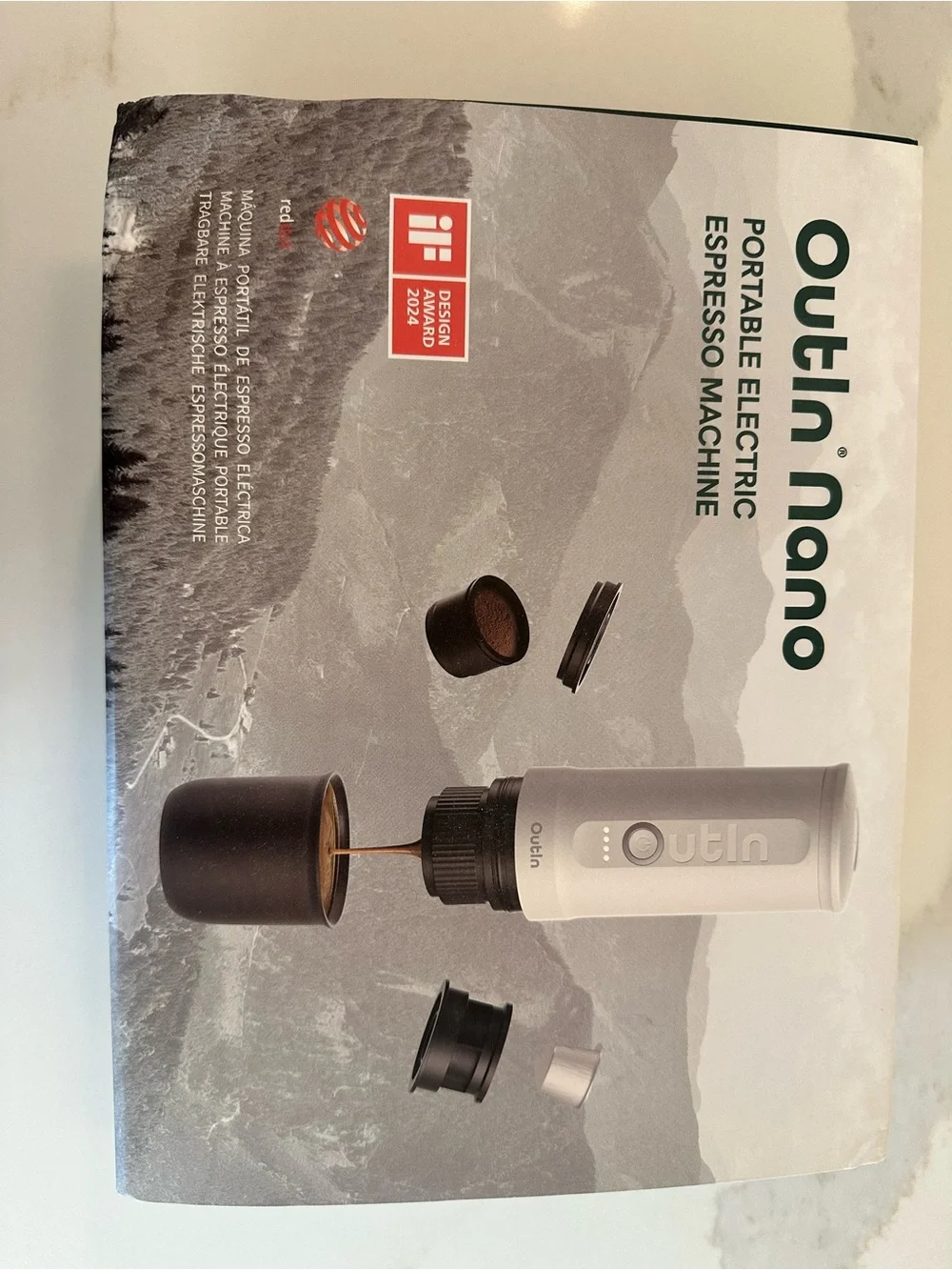 NWT - OutIn Mino Portable Electric Espresso Machine